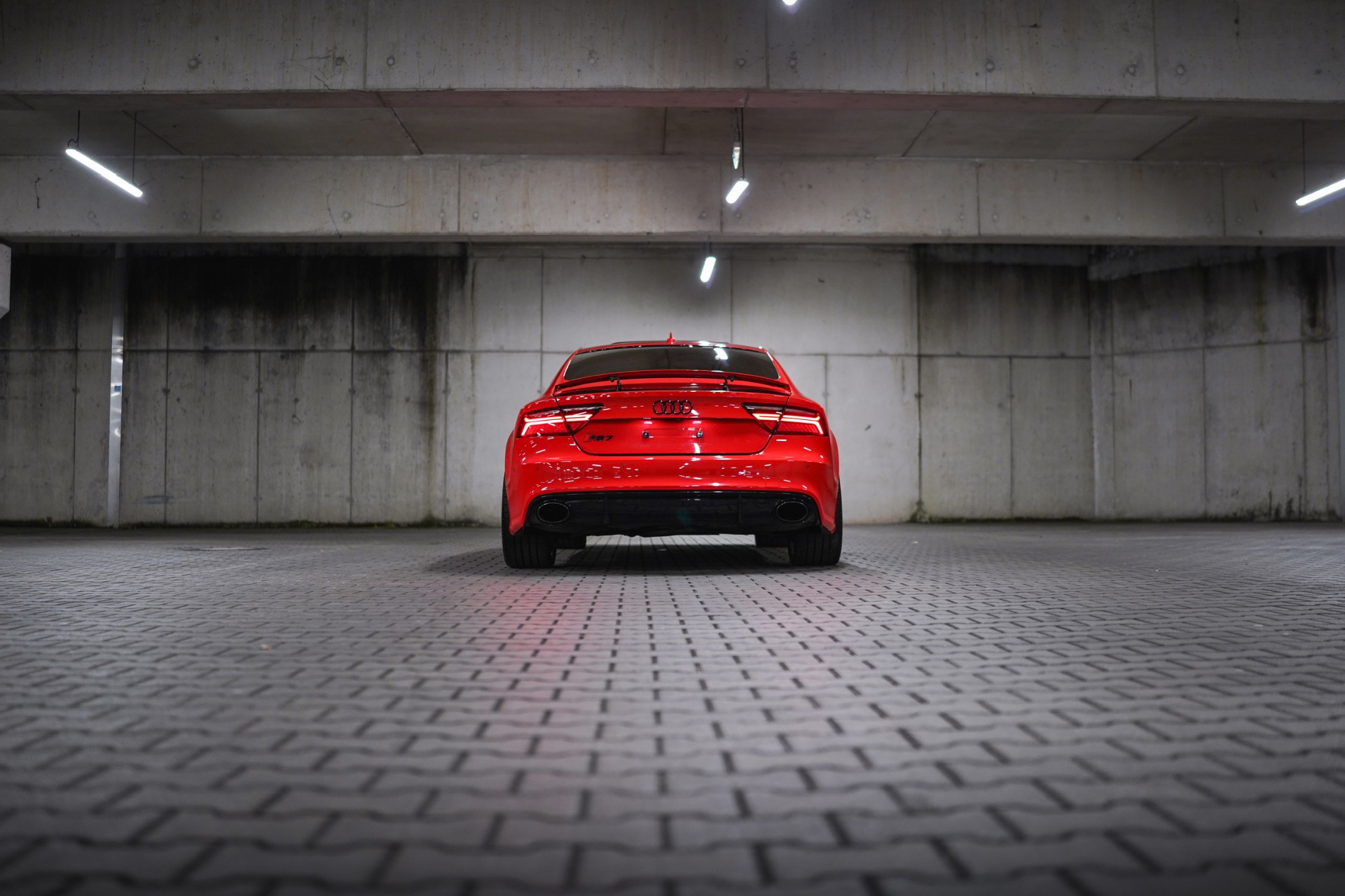 Audi RS7 — Heck